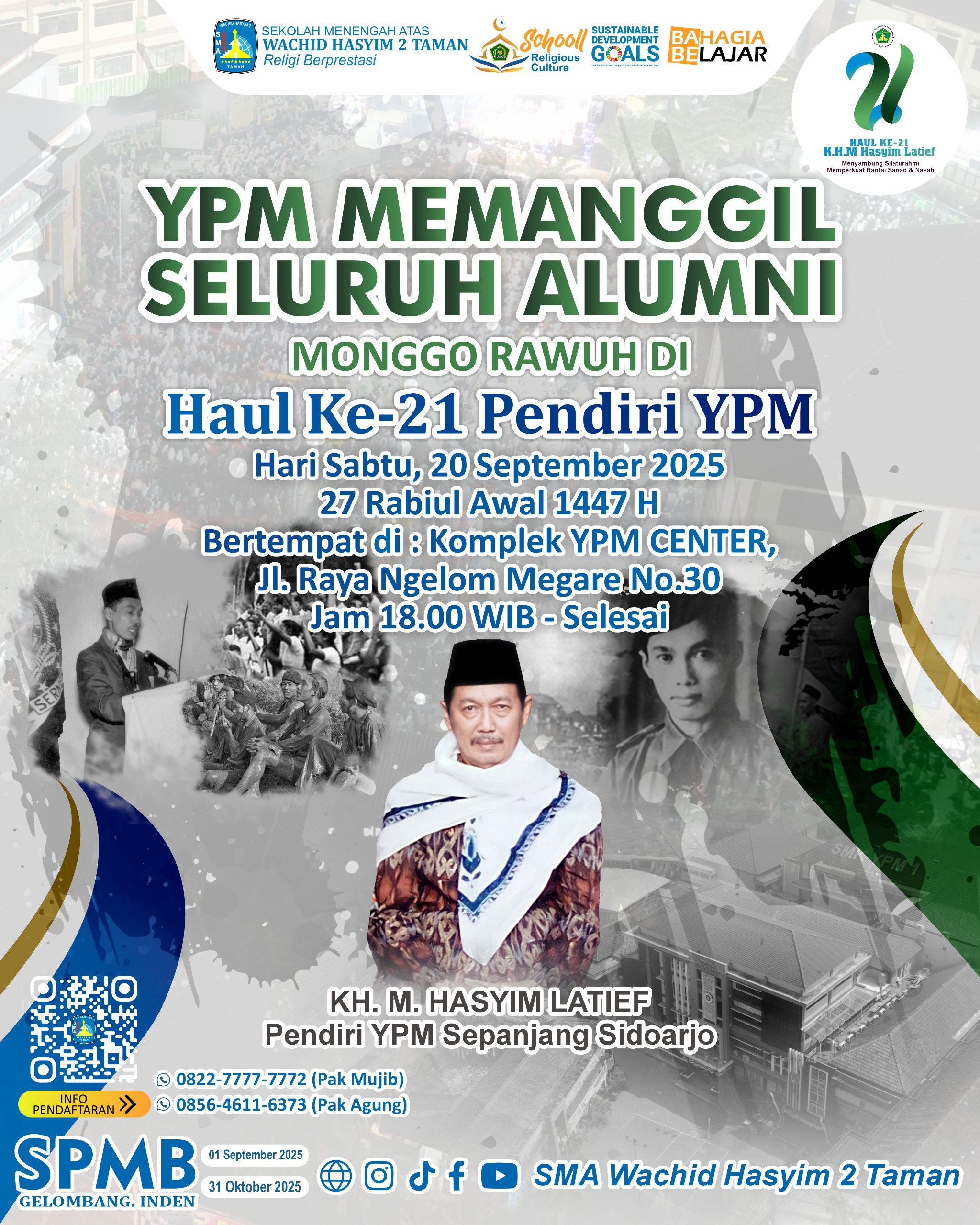 Ribuan Alumni YPM Bakal Hadiri Acara Haul ke-21 Pendiri YPM
